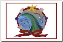 holiday ocean card