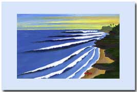 pleasure point (surfing) card