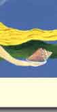 mermaid with shell handmade greeting card