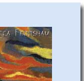 firey sunset handmade greeting card