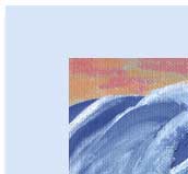 wave greeting card
