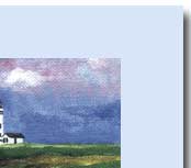 piegon point lighthouse greeting card