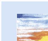 sunset at beach handmade greeting card