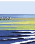 waves in greeting card